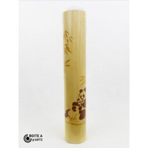 Grande Boîte Badminton - Bambou Panda Famille (Chêne)